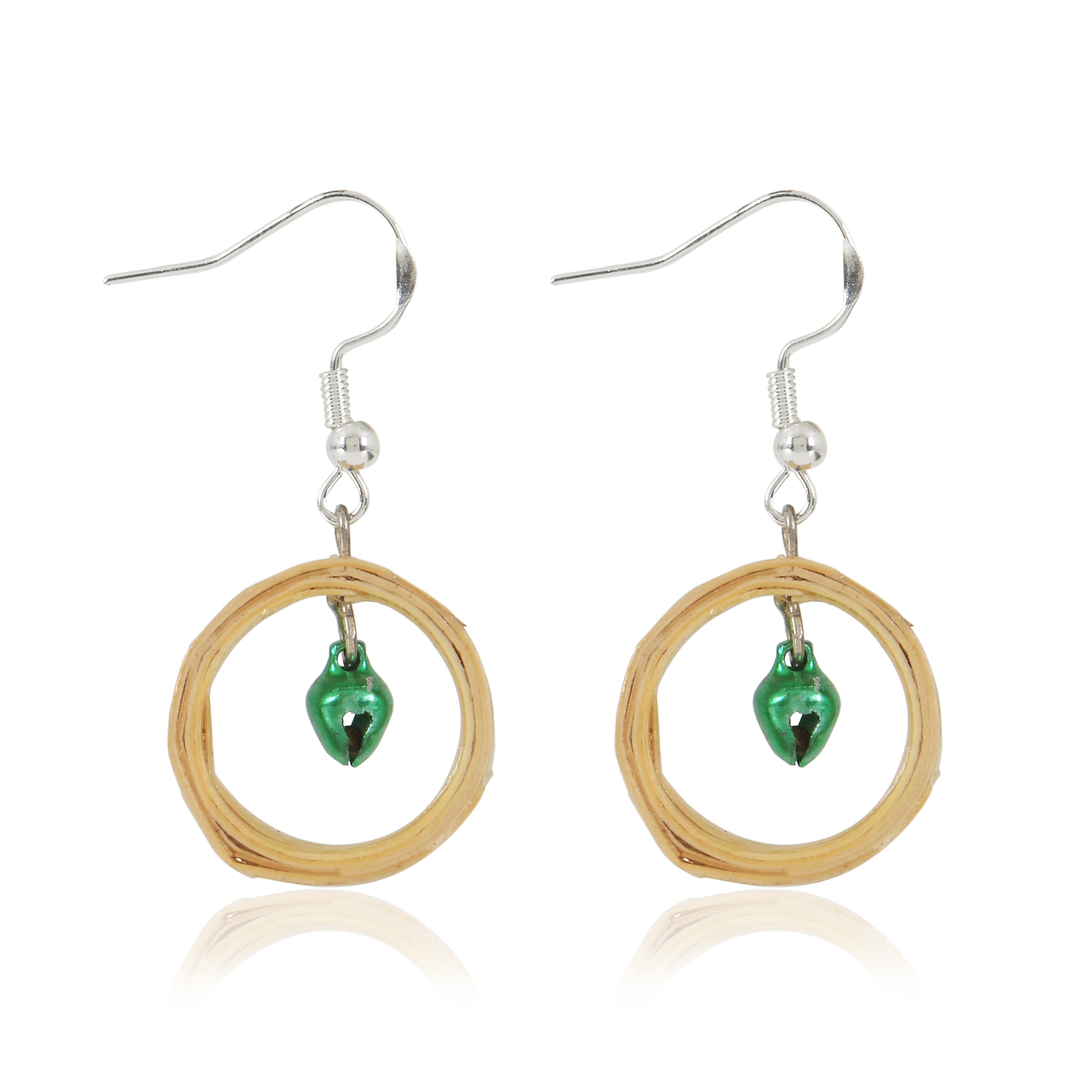 Aurea - Bamboo Dangle Earrings