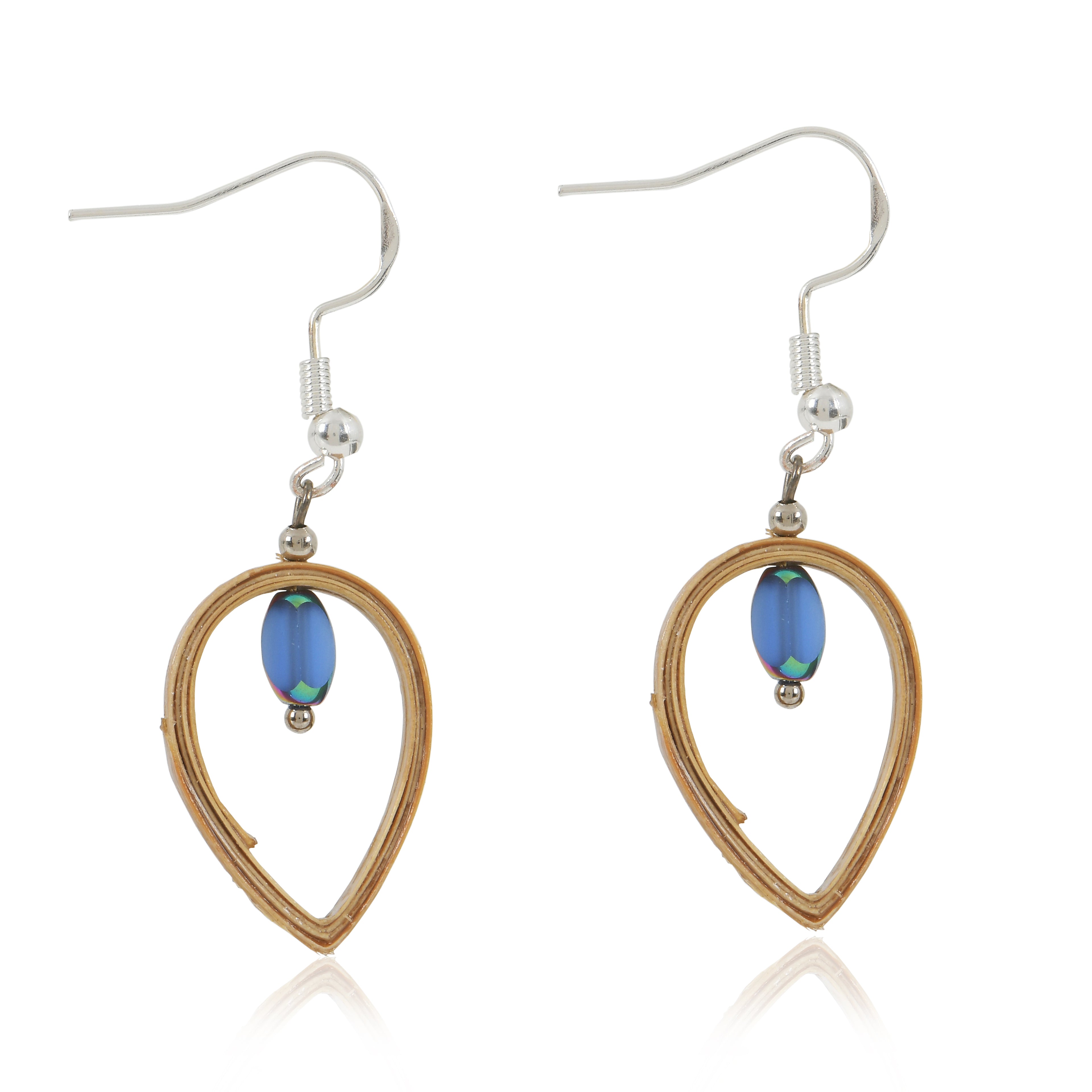 Astra - Bamboo Dangle Earrings