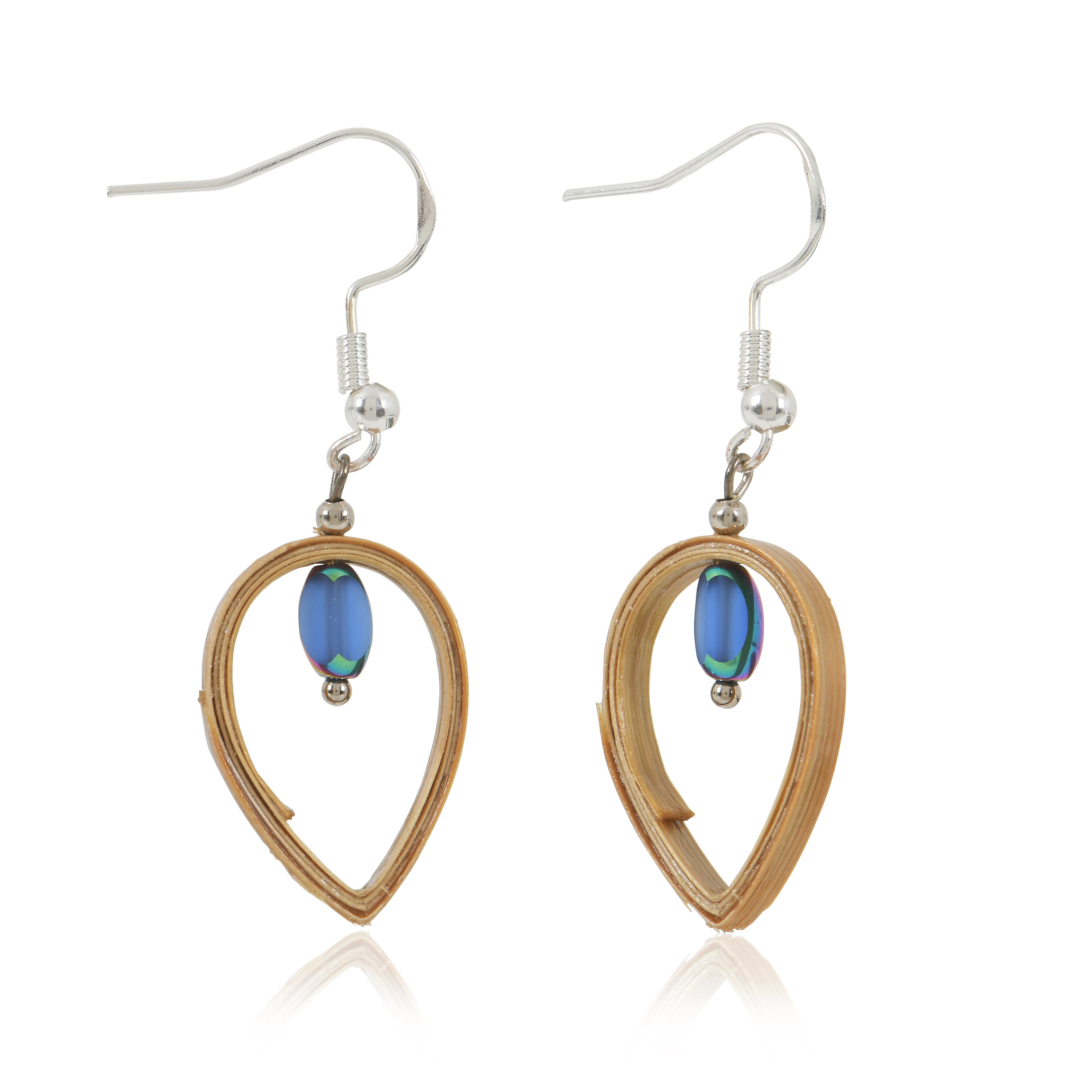 Astra - Bamboo Dangle Earrings
