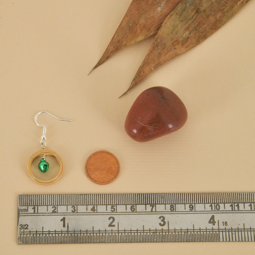 Aurea - Bamboo Dangle Earrings