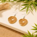 Rovelle– Handmade Bamboo Spiral Earrings