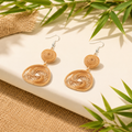 Spira – Handmade Bamboo Spiral Earrings