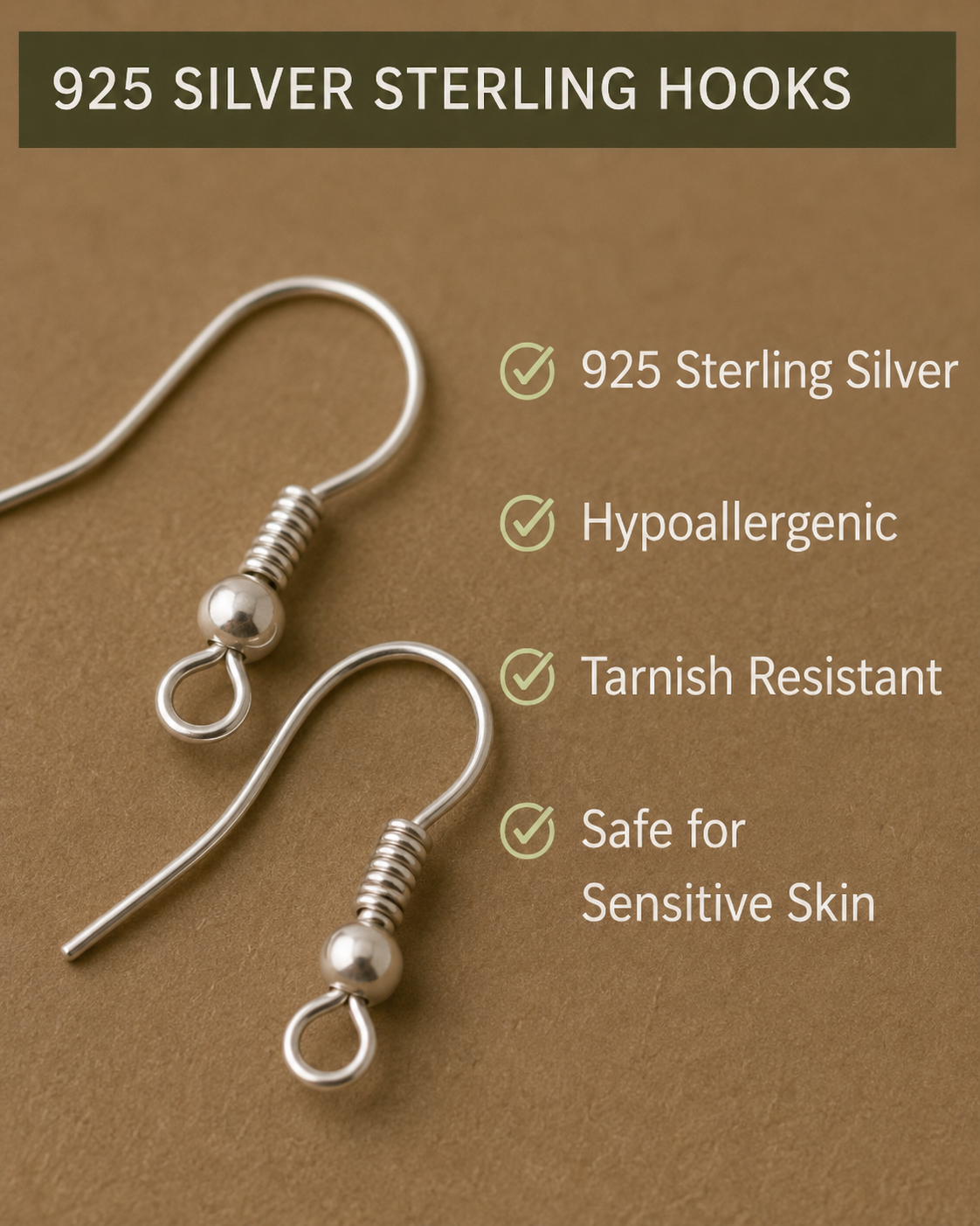 Frond - Bamboo Dangle Earrings